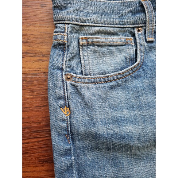 NWT Veronica Beard Blake Classic Y2K Collegiate Feminine Wide Leg Jeans Size 27 - Picture 8 of 9